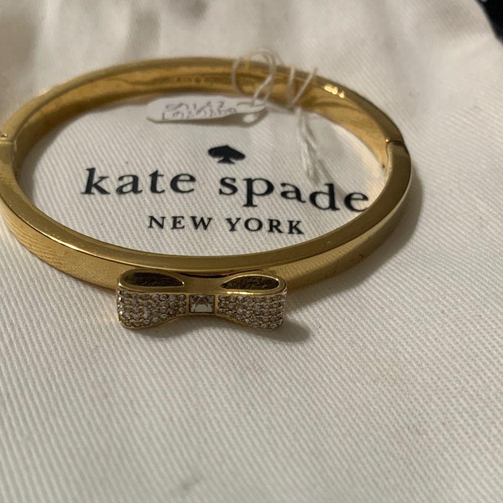 Kate Spade Gold Bow Accent Bracelet